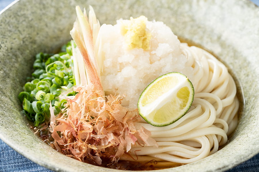 冷やしぶっかけうどん